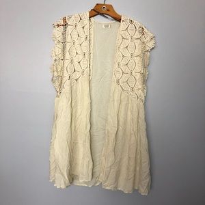 Volcom sleeveless kimono